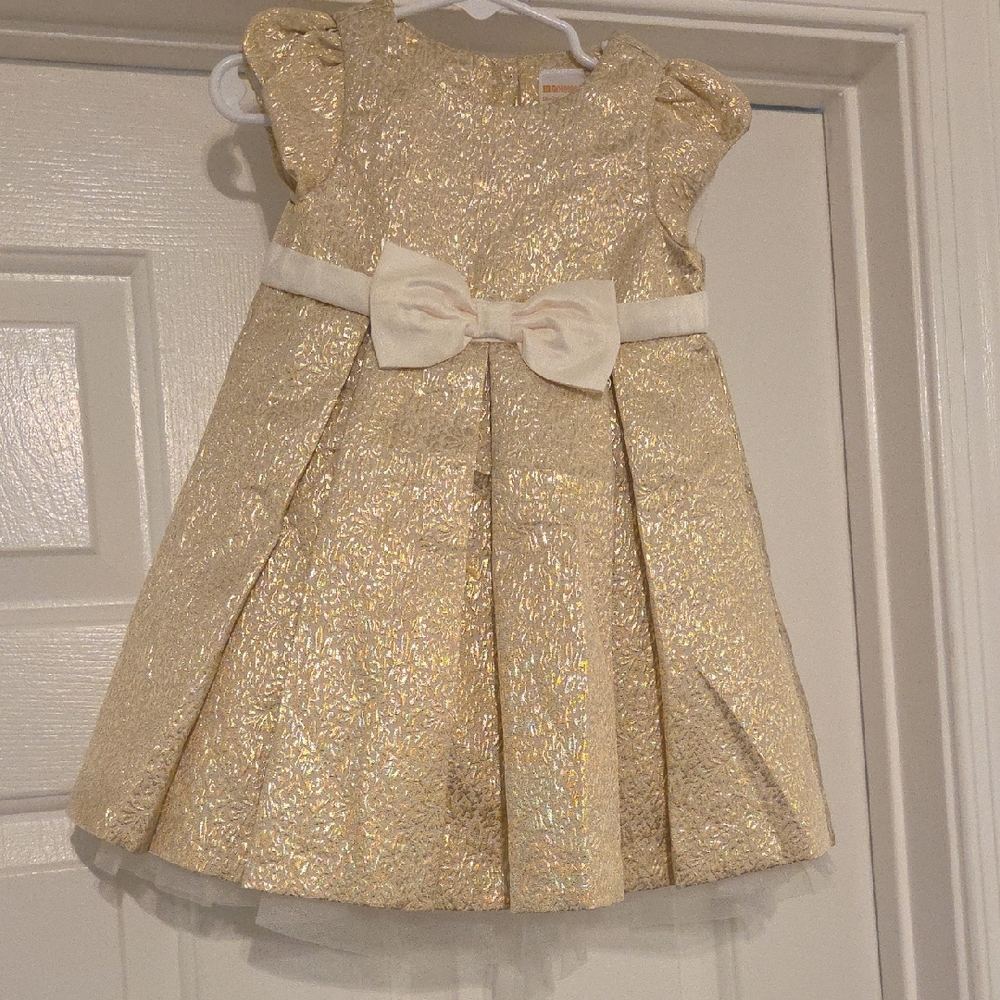 Gymboree Gold Shimmer Dress